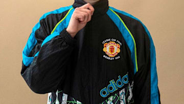 Manchester United are re-releasing one of their most iconic-ever tracksuit tops.