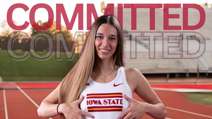 Linn-Mar senior Abby Mecklenburg committed to compete in track and field at Iowa State. Linn-Mar senior Abby Mecklenburg committed to compete in track and field at Iowa State.