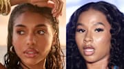 Lori Harvey and Jordan Chiles