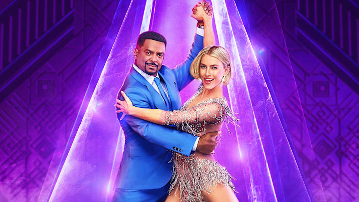 Alfonso Ribeiro and Julianne Hough