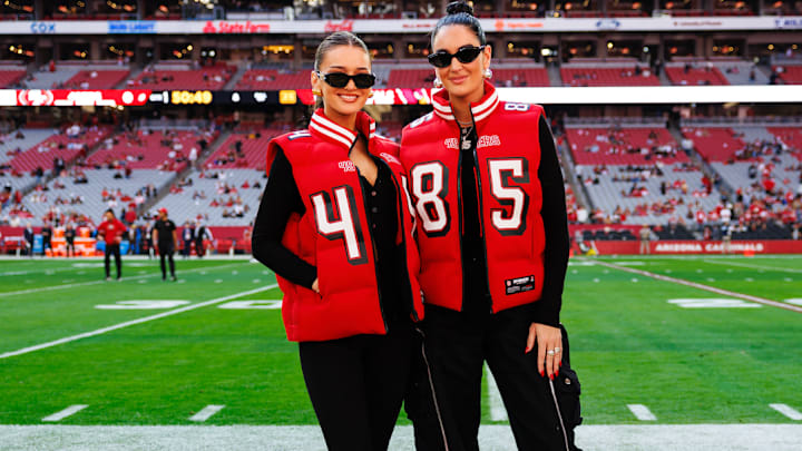 Kristin Juszczyk and Claire Kittle Kristin Juszczyk and Claire Kittle