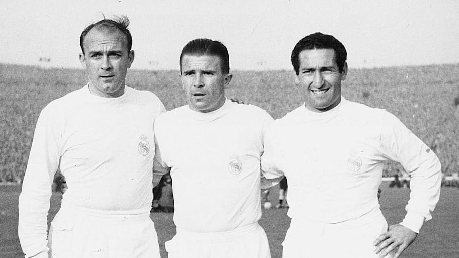 Di Stefano, Puskas and Gento