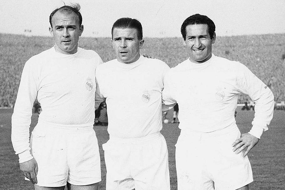 Di Stefano, Puskas and Gento