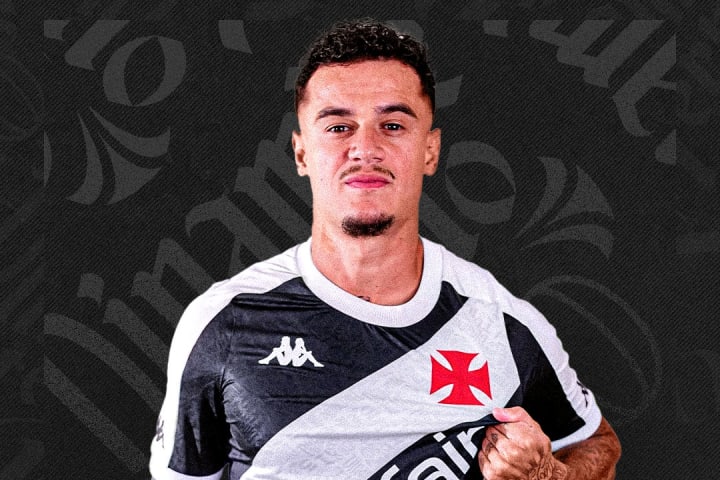 Coutinho, meio-campista do Vasco em 2024