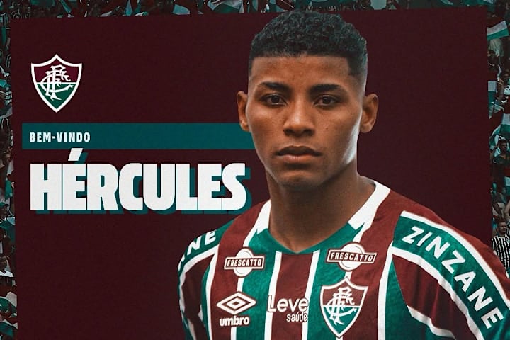 Hércules, ex-Fortaleza, foi o primeiro reforço do Flu para 2025
