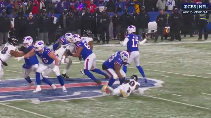 Tony Romo didn't like this call at all. Tony Romo didn't like this call at all.