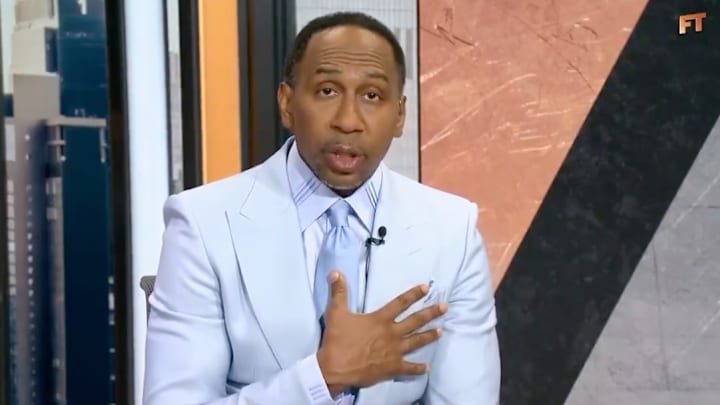 Stephen A. Smith Kicked Off 'First Take' With Emotional Message About Molly Qerim