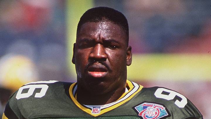Green Bay Packers defensive end Sean Jones
