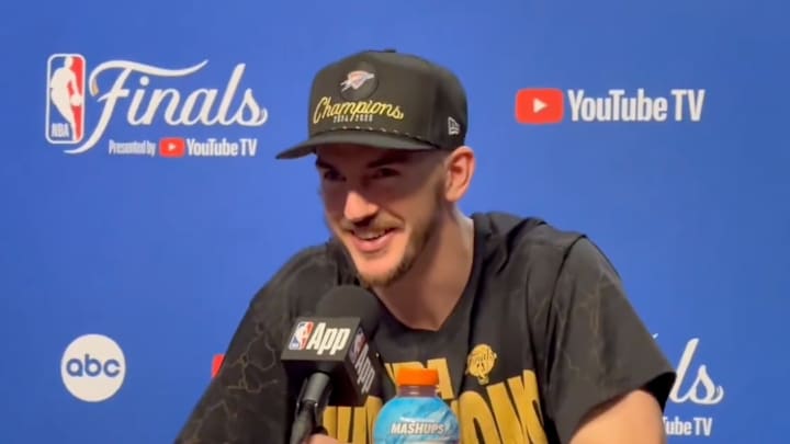 Alex Caruso is now a two-time NBA champion. Alex Caruso is now a two-time NBA champion.