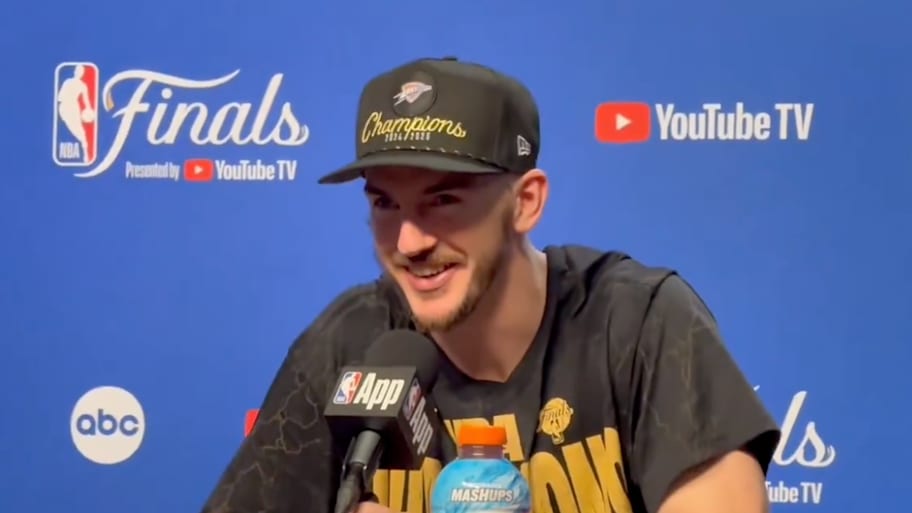 Alex Caruso is now a two-time NBA champion.  | @NBA