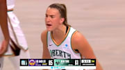 Sabrina Ionescu had 30 points in the Liberty's loss to the Sparks. 