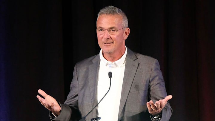 Urban Meyer was the keynote speaker of the 2025 All Sports Association Awards Banquet. Meyer coached 17 seasons as a head coach, and is most well-known for his tenures at both the University of Florida and Ohio State University, where he earned 3 national championship titles (UF: 2008, 2009, OSU: 2014).