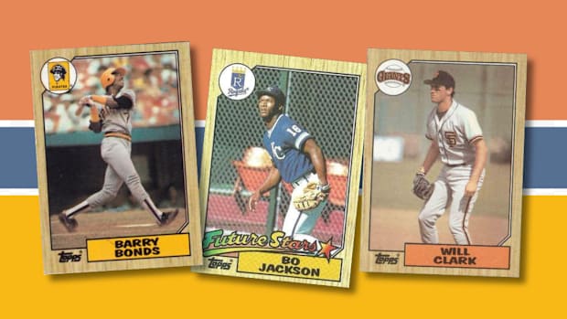 1987 Topps cards of young superstars