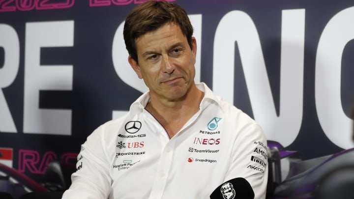 Toto Wolff 2023 Singapore Grand Prix, Friday - LAT Images