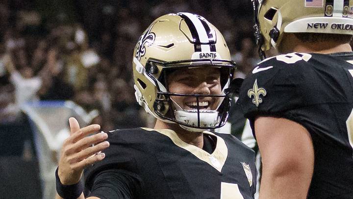 New Orleans Saints quarterback Zach Wilson