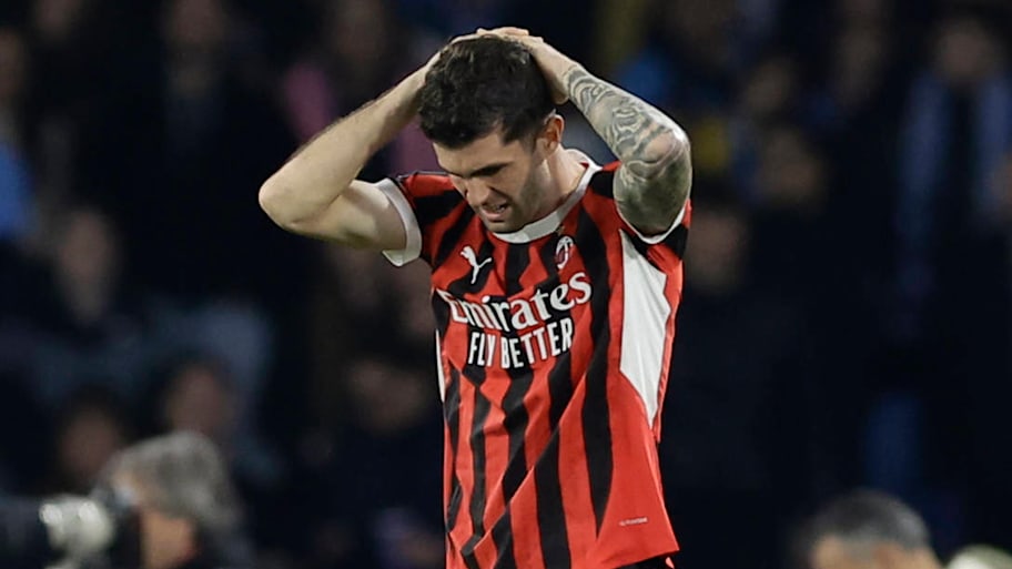 Christian Pulisic could not help AC Milan salvage their poor season with another trophy. | IMAGO/Antonio Balasco