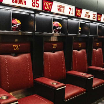 The Washington Commanders' overhauled locker room is already wowing the players. 