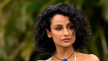 Nazanin Mandi was photographed by Yu Tsai in Jamaica. 