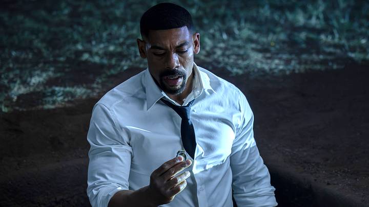 Aaron Pierre as John Stewart in DC's Lanterns