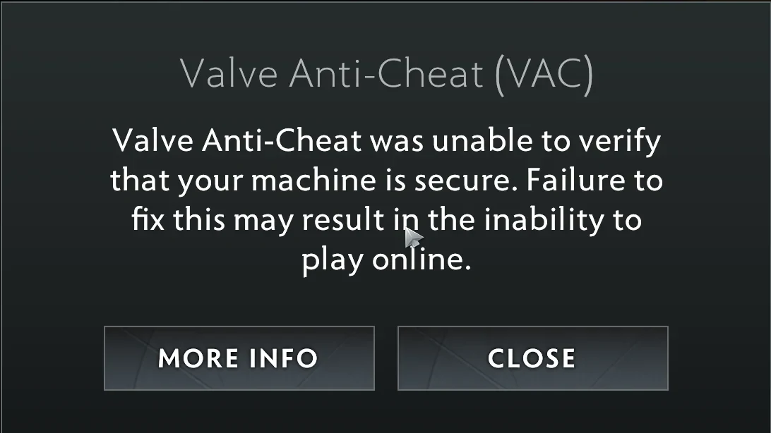 Valve anti cheat