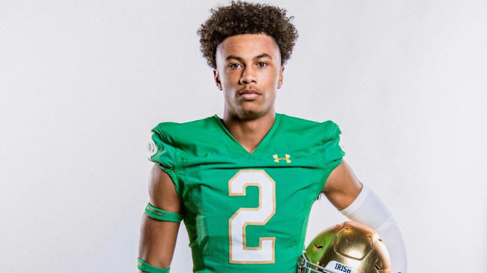 Notre Dame running back commit Justin Thurman