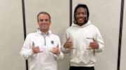 Shane Beamer on a recruiting visit to see Carrolton WR, Ryan Mosely. 