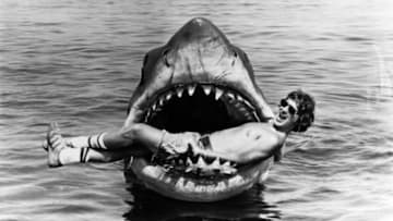 A man and his shark.