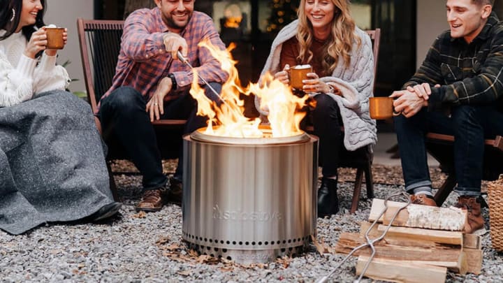 Celebrate the coziest time of the year with these bestselling smokeless fire pits.