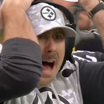 Russell Wilson threw an ugly INT late against the Ravens. 