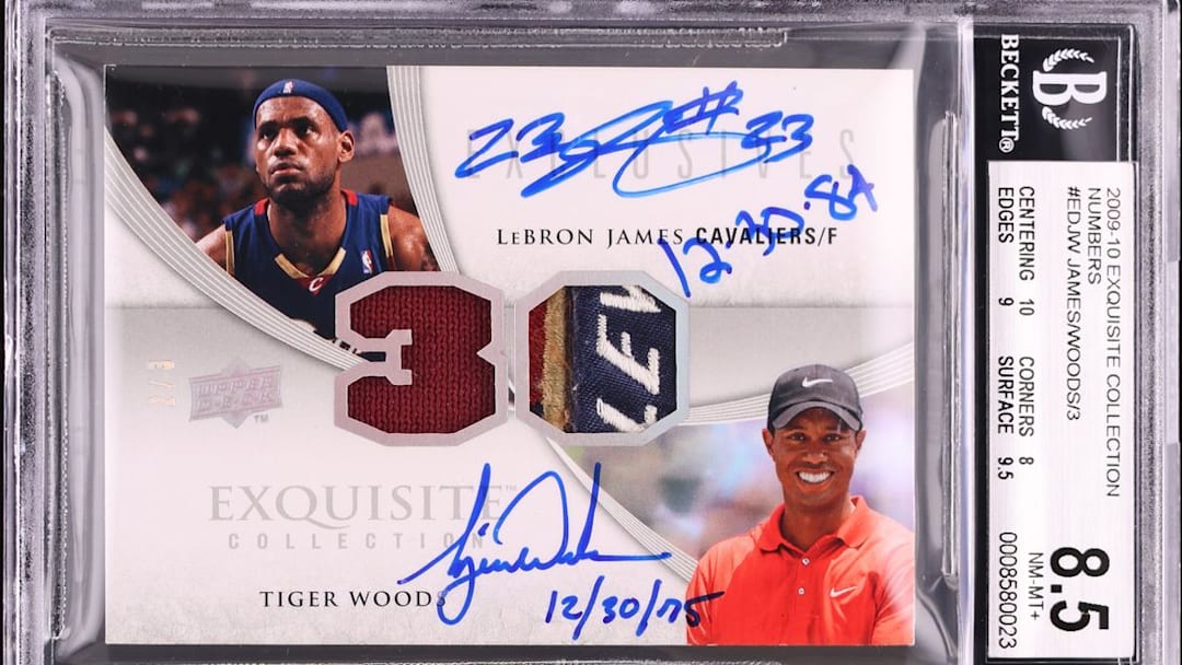 Lebron James and Tiger Woods 