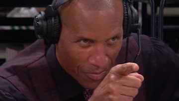 Reggie Miller seemed to love seeing the Pacers stun the Knicks in Game 1. 