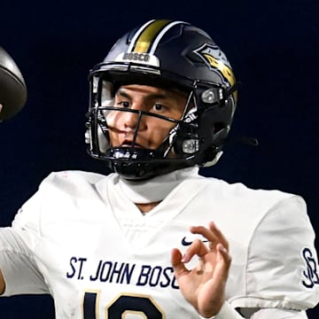 St. John Bosco sophomore quarterback Koa Malau'ulu passed for three touchdowns to help the No. 2 Braves escape No. 4 St. Frances Academy (Maryland) on Friday.