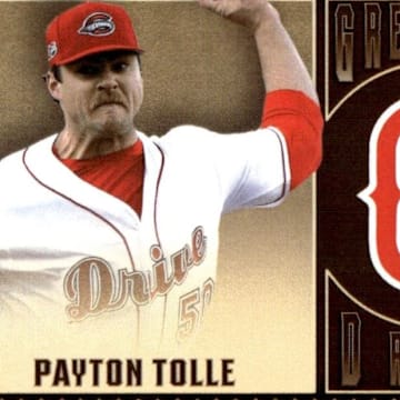 Payton Tolle Greenville Drive Card