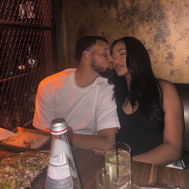Steph and Ayesha Curry