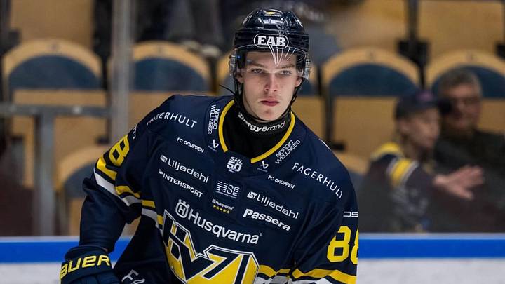 Vashek Blanár takes the ice for HV71 in Sweden's top division during the 2025-26 season. Vashek Blanár takes the ice for HV71 in Sweden's top division during the 2025-26 season.