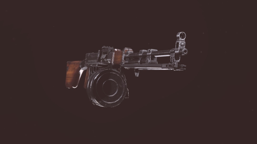 "Full-auto light machine gun. Reliable stopping power with superior handling and movement speeds." "Full-auto light machine gun. Reliable stopping power with superior handling and movement speeds."