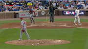 The ESPN broadcast messed up the count during this at-bat. 