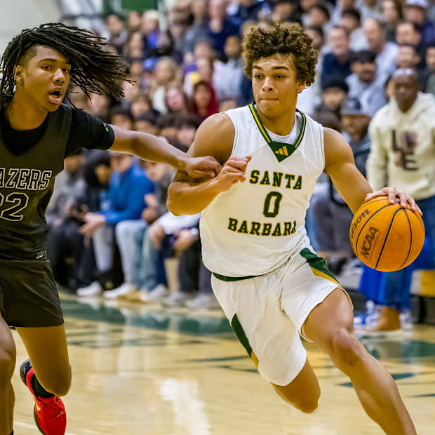 high school boys basketball; Santa Barbara high school