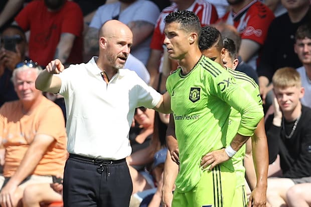 Erik ten Hag, Cristiano Ronaldo Erik ten Hag, Cristiano Ronaldo