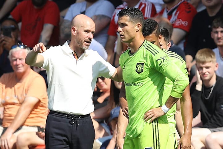 Erik ten Hag, Cristiano Ronaldo