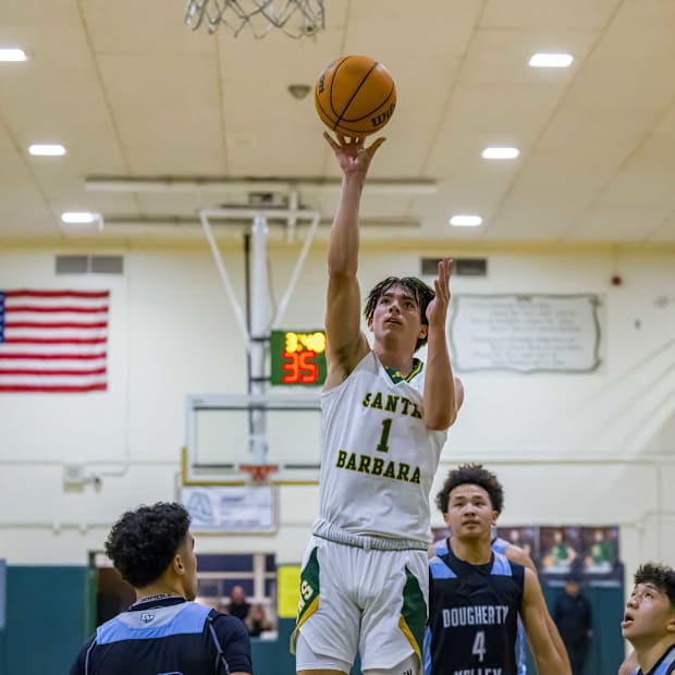 high school basketball photo: Santa Barbara