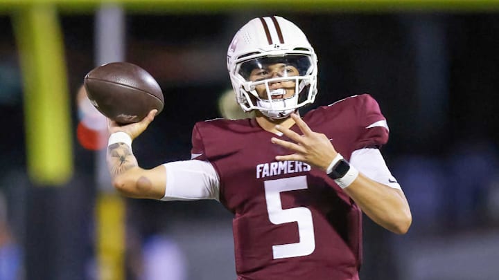 Lewisville quarterback Tre Williams guided his team to a 49-7 win over Flower Mound on Oct. 10. 