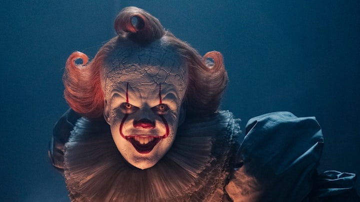 Bill Skarsgård as Pennywise in It: Welcome to Derry season 1. 