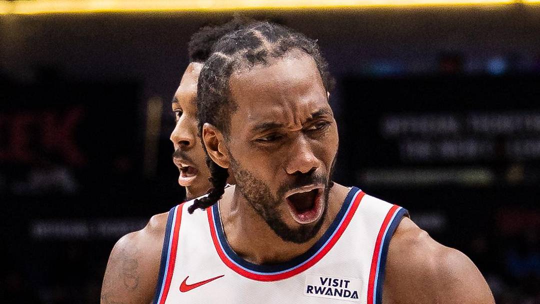 Mar 18, 2026; New Orleans, Louisiana, USA; LA Clippers forward Kawhi Leonard (2) reacts to a call against the New Orleans Pelicans with referee Scott Twardoski (52) during second half at Smoothie King Center. Mandatory Credit: Stephen Lew-Imagn Images Mar 18, 2026; New Orleans, Louisiana, USA; LA Clippers forward Kawhi Leonard (2) reacts to a call against the New Orleans Pelicans with referee Scott Twardoski (52) during second half at Smoothie King Center. Mandatory Credit: Stephen Lew-Imagn Images