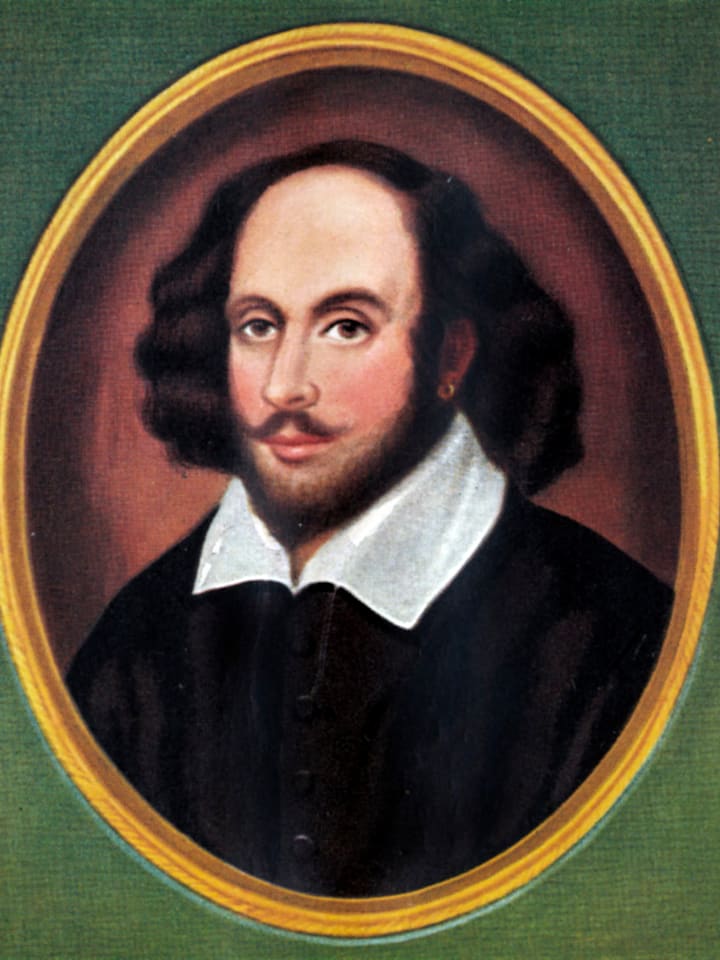 portrait of William Shakespeare