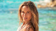 Jena Sims was photographed by Ben Watts in Bermuda. 