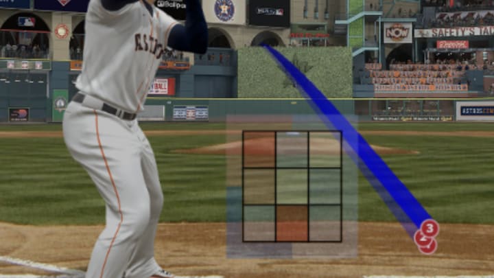 Jose Altuve's swung-on pitches