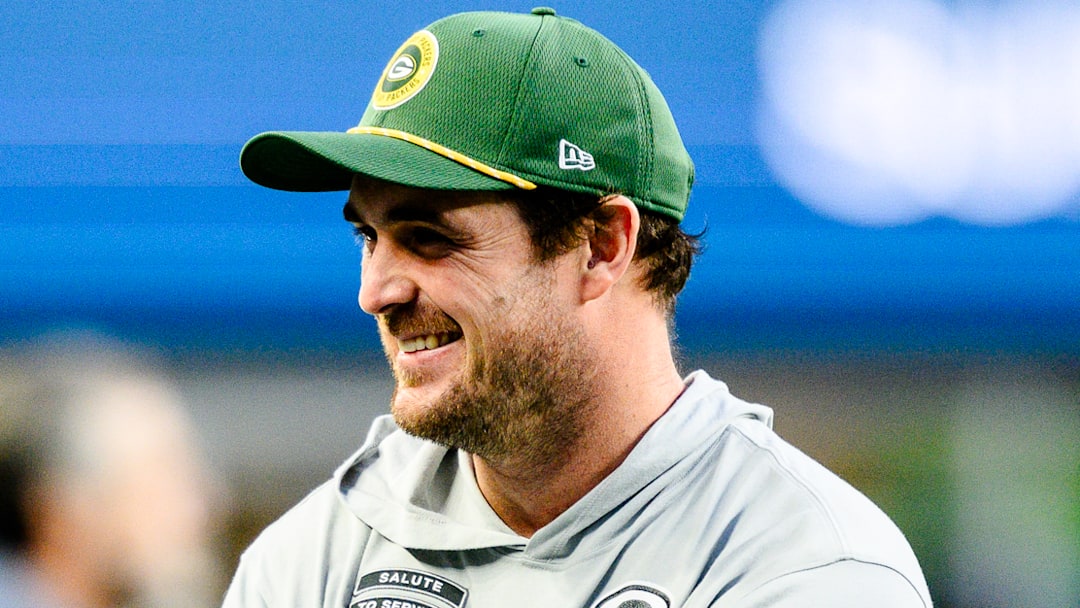 Green Bay Packers QBs coach Sean Mannion Green Bay Packers QBs coach Sean Mannion