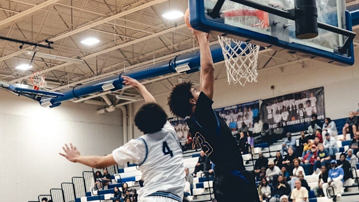 The First Academy's Kyle Blair scored 27 points in a 69-56 victory against St. Petersburg on the second day of the Sun Bash Tampa Bay Tournament.