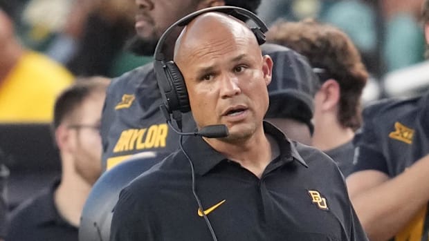 Baylor Bears quarterback Sawyer Robertson coach Dave Aranda Cincinnati Bearcats Brendan Sorsby Big 12 football